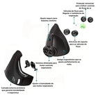 Máscara High-Tech™ | Fortalecimento Respiratório para Saúde e Performance