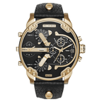 Steel Watch© | À Prova D'Água com Pulseira de Couro Premium