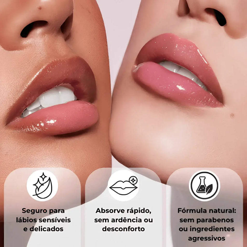 LipGlow Pro© | Realce Natural com Volume e Hidratação Imediata