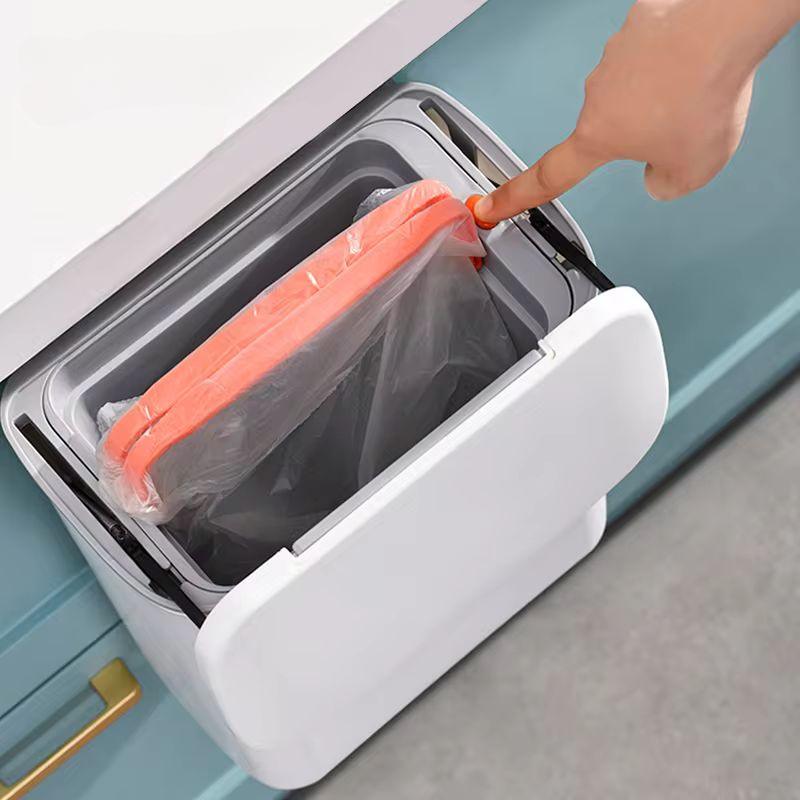 Lixeira Suspensa Bellari Clean© | Vedação Anti-Odor e Design Inteligente